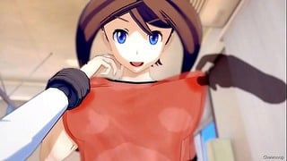 Pokemon Teen May VR Boobjob and Missionary Sex
