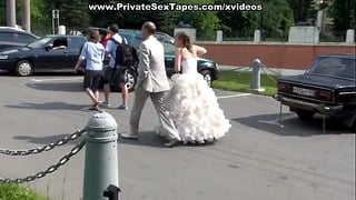 Banging Young Russian Girlfriend Outdoors