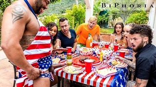Biphoria – 4Th Of July Hot Af Bi Orgy Ft Aften Opal, Hatler Gurius N’more!!