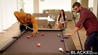 Blacked Brunette Lana Rhoades First Big Black Cock