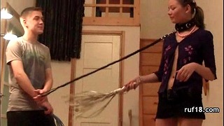 Bondage Teen To Cum