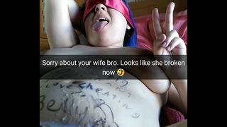 Cheating Hotwife Become A Dirty Pregnant Cumslut After That Slut Training – Cuckold Captions – Milky Mari