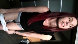 Cuckold Gets Cleanup Duty After Hot Girlfriend Fucks Her Lover & Returns Home