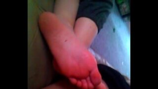 Cummed On Sisters Feet While P.