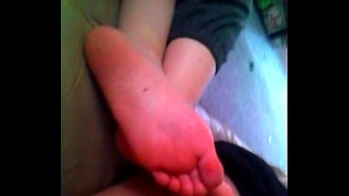 Cummed On Sisters Feet While P.