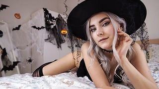 Horny Witch Eva Elfie Doggystyle Fucking Before She Swallows Jizz
