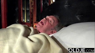Fucks The Hot Maid Fingers Her Young Pussy And Gets Blowjob