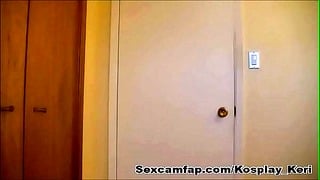 Funny Cosplaying Webcam Couple