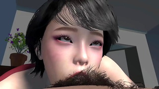 Good Morning Blowjob 3D Porn Hentai