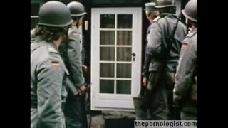 Hot Blonde Gets Fucked By A Soldier In German Vintage Porn