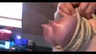 Lactation, Verry Hard BDSM Version, Bound Tits