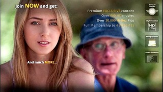 Lucky Old Bastard Fucking Free Young Blonde Sexy Slut
