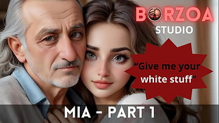 Mia And Papi – 1 – Horny Old Grandpappa Domesticated Virgin Teen Young Turkish Girl