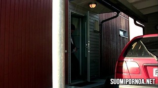 Tattooed Amateur MILF is Fucked Hard By Burglar
