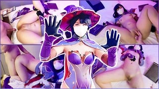 Mona From Genshin Impact Agree For Adult Vdieo Cuz She Really Need Some Mora!