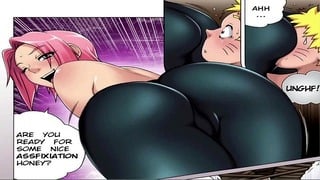 Naruto X Sakura – Hentai Anime Cartoon Animation Comic – Milf, Tsunade, Tits, Narusaku