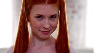 Old And Young ! First Anal With Redhead Baby Aliska Dark