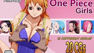 One Piece – Nico Robin , Nami , Boa Hancock Having Fun Uncensored /Cum Inside Pussy / Titty Fuck