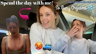 Orgasm Vlog Day!! Join Me For A Full Day Of Public Lush Fun, Bts And So Much Cumming!