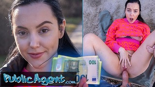 Public Agent – Young Spanish Brunette With Pert Tits Seduced In Public Into Outdoor Blowjob And Sex