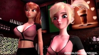 Sexsona Episode1 – Futanari Barista’s Handle A Karen