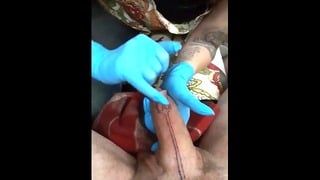 She Tattooing My Cock, So Meet Tattwod