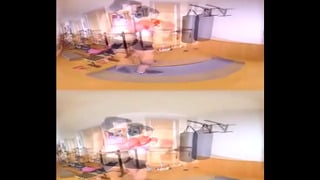 Sporty Spice: Solo Gym Pussy Penetration