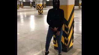 Squirt Slut Public Parking