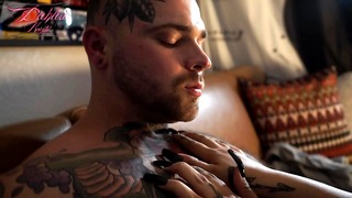 Tattooed Couple Rough Sex Teaser – I Can Slap Too!