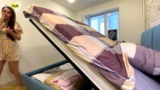 Vaginal Gift Of Fate Stepmom Stuck Under The Bed.