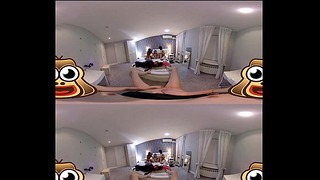 VR Porn Hot Lesbian Orgy In 360