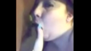 White Girl Deepthroats BBC