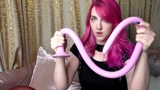 World Record Deepthroat? My Longest Deepthroat Ever! 38 Inches