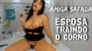 Hot Roleplay – Wife and Cuckold – wife&acute;s friend Humiliating CUCKOLD