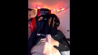 Masked Konig Cosplay Cums While Masturbating Loud Moaning