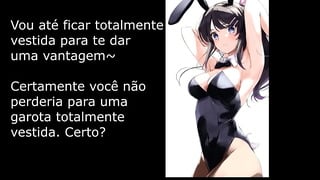 Mai Sakurajima makes you fail No Nut November with her feet (Femdom, Humiliation and Feet)