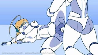 Curly Brace 4 – Robot Girl Hentai