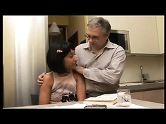 Old and Young Nasty Fuck Vol 7: Licking and Fucking a Slutty Teen Hairy Pussy