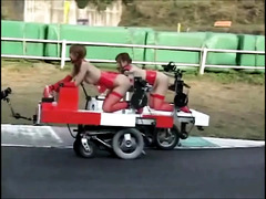 Japanese Bondage – And SQUIRTS! – Robot Race