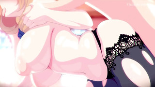 Lisa from Genshin Impact fucked hard