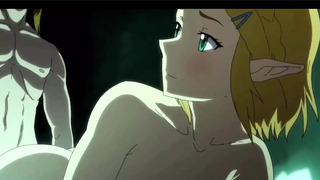 Princess Zelda In The Pool – Surprise sex – HENTAI Uncensored