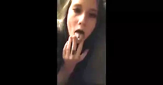 Real cuckold girlfriend fuck other guy and bf cleans up
