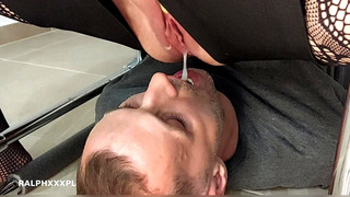 Cuckold Cleanup Creampie and Drinking Piss