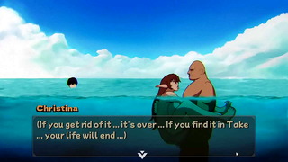 [HENTAI GAME] NTR Rice PART 6!! my friend is geting fucked in the beach