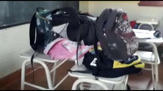 Black backpack orgy